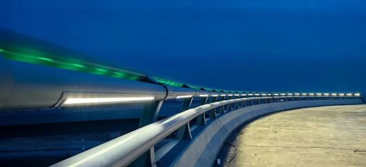 蘭州中川國際機(jī)場三期擴(kuò)建工程高架橋及落客平臺(tái)項(xiàng)目泛光照明工程正式啟動(dòng)