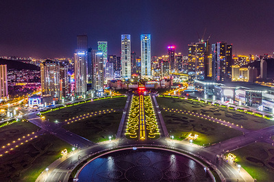 廣場(chǎng)景觀照明工程要展現(xiàn)城市精神文明特色