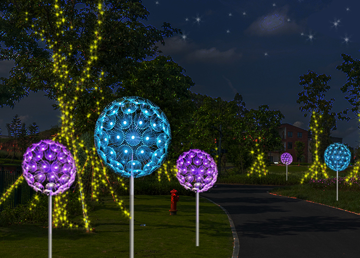 西安景觀亮化 智慧港智能科技引領戶外節(jié)日亮化工程新篇章